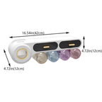 All-in-One Wall Mounted Toothbrush Holder & Toothpaste Dispenser