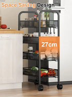 The CozyHome Slim Rolling Cart