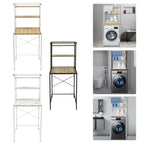 Minimalist 3-Tier Over-the-Washer Storage Rack