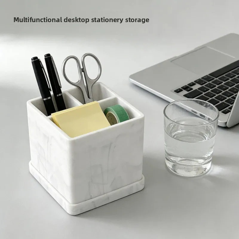 Modern Silicone Bathroom Caddy & Toothbrush Organizer