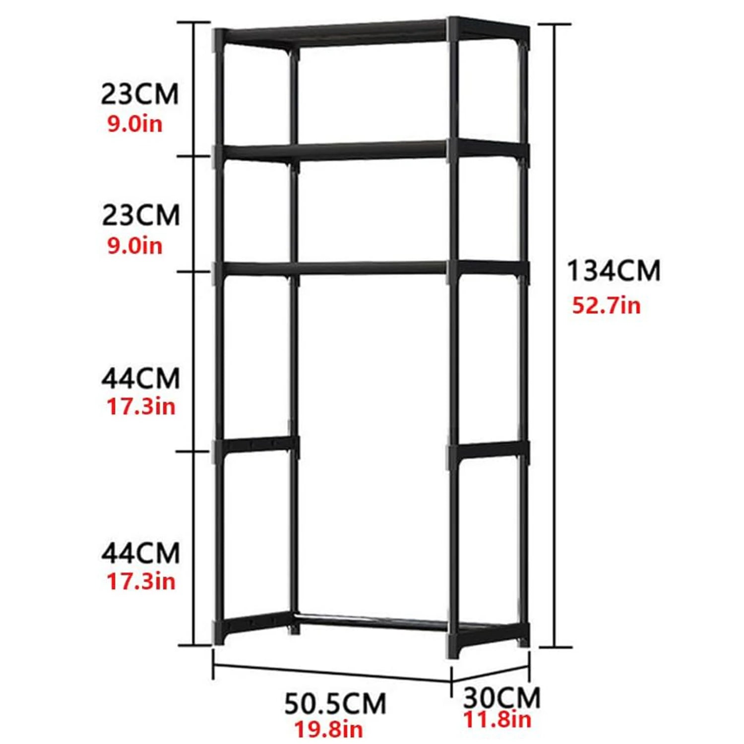 Modern 3-Tier Over-the-Toilet Storage Rack