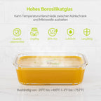 The CozyHome Premium Airtight Glass Containers