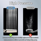 Dual Shower Head Combo with Handheld Spray, High Pressure Rainfall Shower Head, 3-Way Diverter & Stainless Steel Hose
