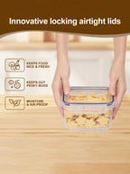 The CozyHome Premium Airtight Pantry Containers
