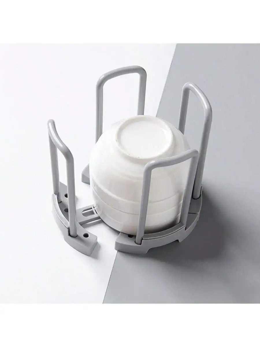 Expandable Bowl Stacker & Organizer Rack – Space-Saving Kitchen Cabinet Storage