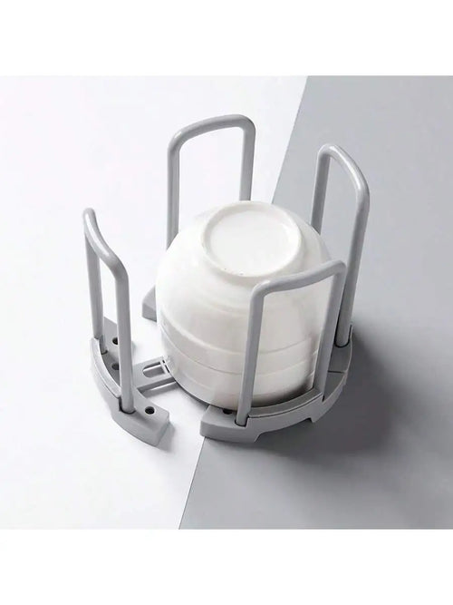 Expandable Bowl Stacker & Organizer Rack – Space-Saving Kitchen Cabinet Storage