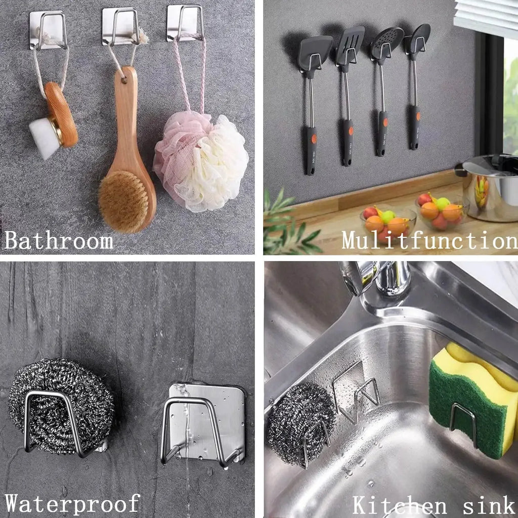 No-Drill Under-Cabinet Cutting Board & Pot Lid Holder – Space-Saving Kitchen Rack
