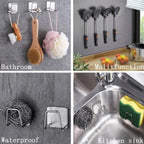 No-Drill Under-Cabinet Cutting Board & Pot Lid Holder – Space-Saving Kitchen Rack