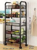 The CozyHome Slim Rolling Cart