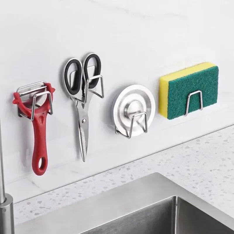 No-Drill Under-Cabinet Cutting Board & Pot Lid Holder – Space-Saving Kitchen Rack