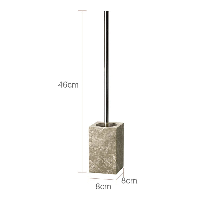 Emperador Luxury Natural Marble Bathroom Accessories Set