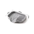 Self-Draining Silicone Sponge Holder & Soap Tray