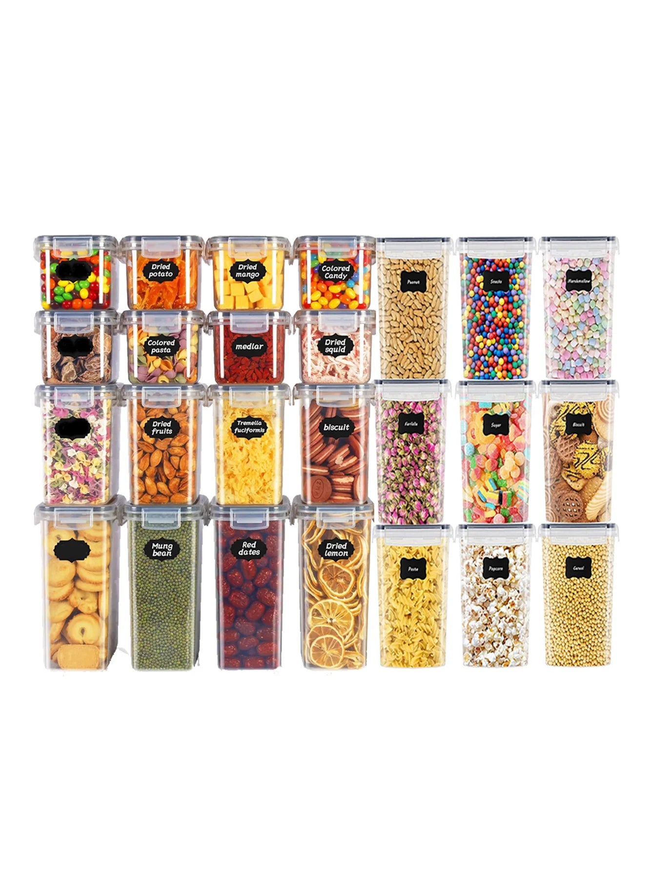 The CozyHome Premium Airtight Pantry Containers