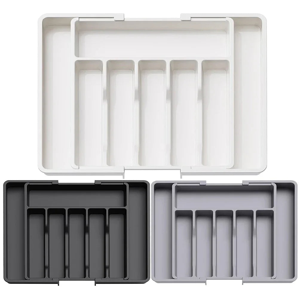 Expandable Cutlery Tray & Kitchen Drawer Organizer