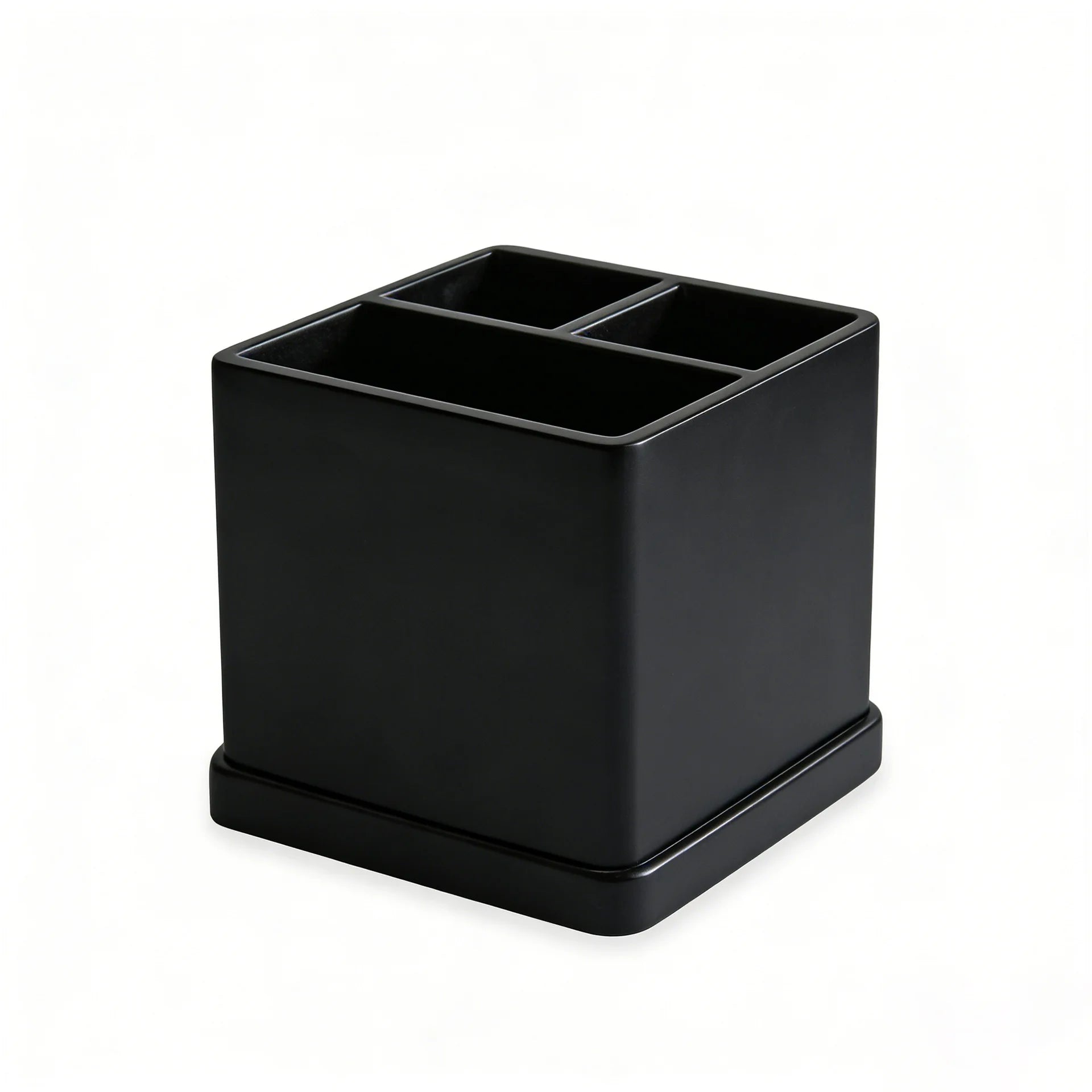 Modern Silicone Bathroom Caddy & Toothbrush Organizer