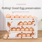 Automatic Rolling Egg Holder for Refrigerator