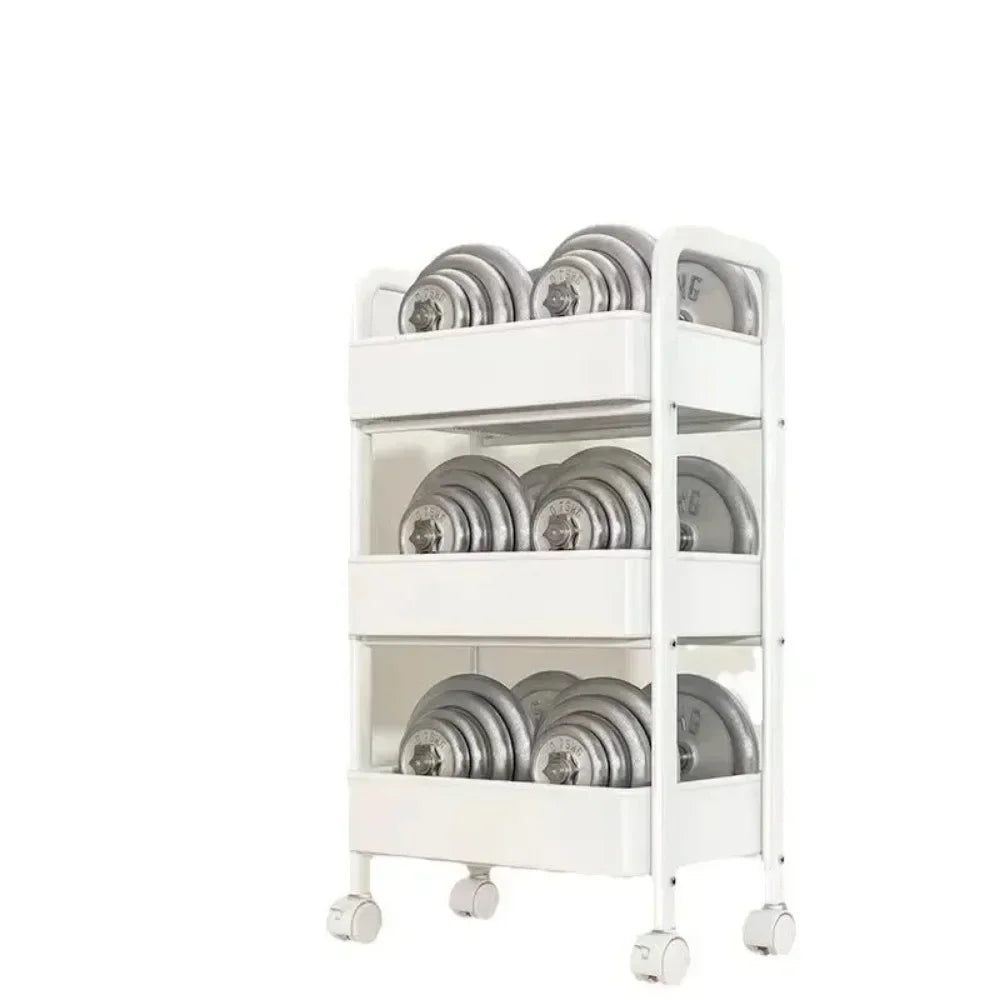 Minimalist Multi-Purpose Mobile Rolling Cart