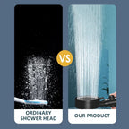 High Pressure Handheld Shower Head with 5 Spray Modes, Water Saving, One-Touch Pause, Universal Bathroom Shower Head