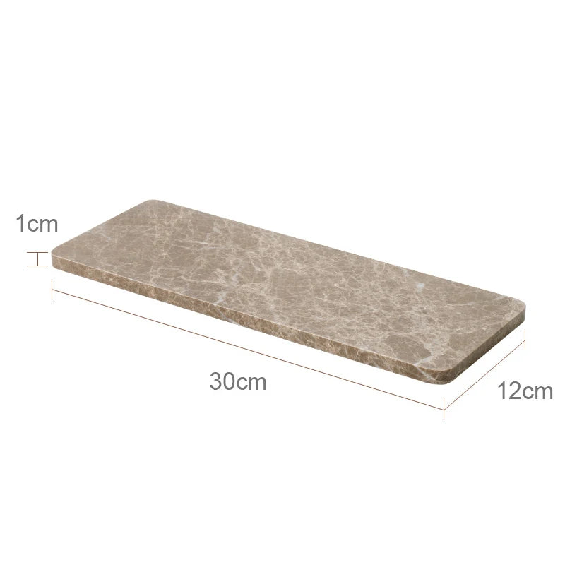 Emperador Luxury Natural Marble Bathroom Accessories Set
