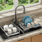 Expandable Stainless Steel Dish Drying Rack
