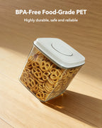 The CozyHome Premium Pop-Up Airtight Containers (3 Pieces a Set :1200ML*3)