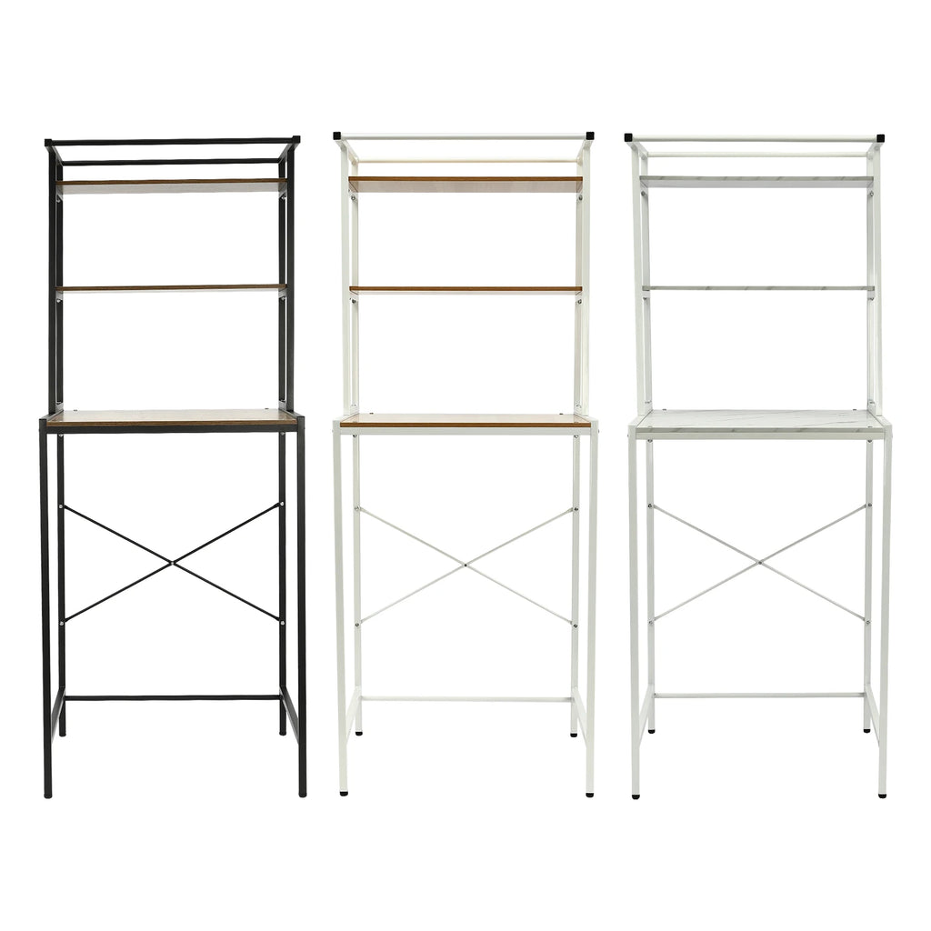 Minimalist 3-Tier Over-the-Washer Storage Rack