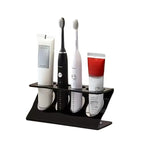 Minimalist Acrylic Countertop Toothbrush & Razor Holder