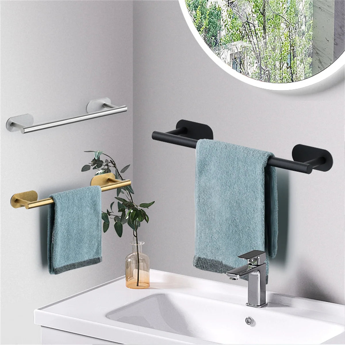 The CozyHome Premium No-Drill Towel Bar