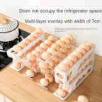 Automatic Rolling Egg Holder for Refrigerator