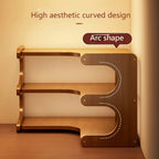 3-Tier Bamboo Corner Organizer & Desk Shelf