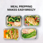 The CozyHome Premium Airtight Glass Containers