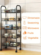 The CozyHome Slim Rolling Cart