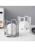Expandable Bowl Stacker & Organizer Rack – Space-Saving Kitchen Cabinet Storage