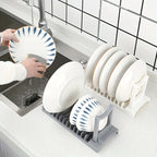 Minimalist Tabletop Dish & Bowl Drying Rack