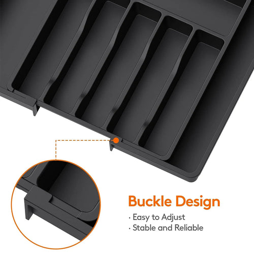 Expandable Cutlery Tray & Kitchen Drawer Organizer