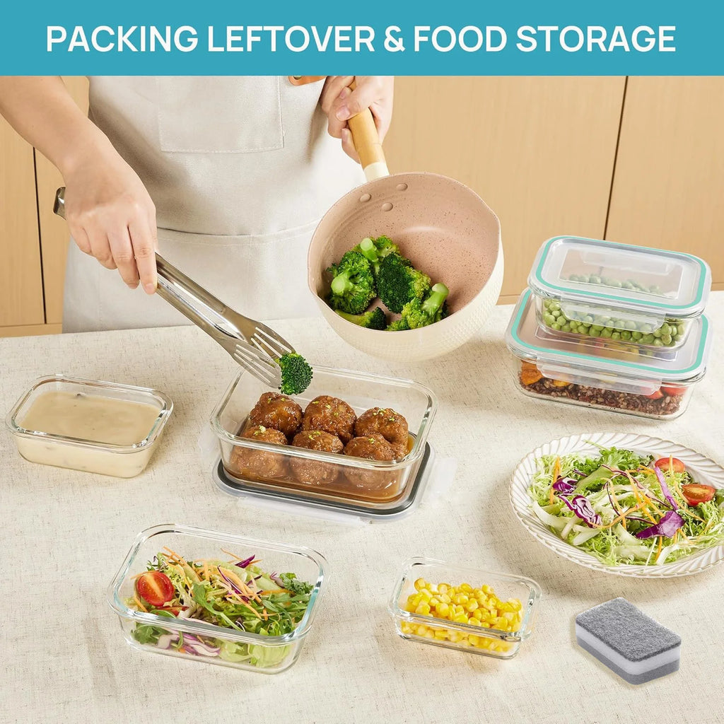 The CozyHome Premium Airtight Glass Containers