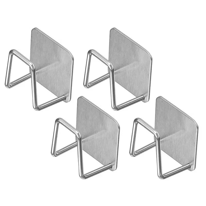 No-Drill Under-Cabinet Cutting Board & Pot Lid Holder – Space-Saving Kitchen Rack