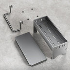 Stainless Steel Sleek Kitchen Sink Countertop Organizer