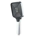 High Pressure Rainfall Shower Head, 3 Spray Modes, Water Saving, Large Panel Handheld Shower Head